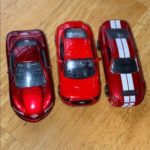 Set cars toy made in China in pre-owned condition
